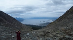 Ushuaia von oben